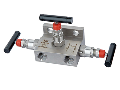 3-valve manifolds